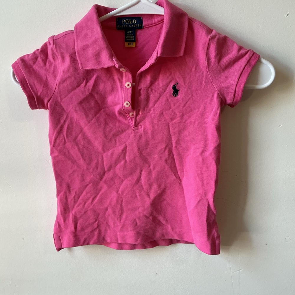 Polo by Ralph Lauren Kids Bright Pink Polo Shirt